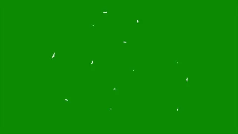 Vector animated cartoon Smoke blast on a Green Screen background 4k video Stock Footage 281104652