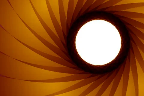 Vector aperture - focus Stock Illustration