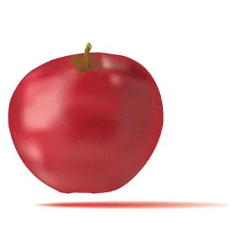 Vector apple Stock Illustration