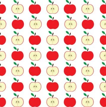 Vector apples Illustrazione stock