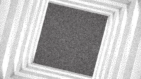 Vector architecture dotwork gradient background. Abstract noise stipple pattern Stock Illustration