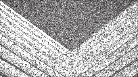 Vector architecture dotwork gradient background. Abstract noise stipple pattern Stock Illustration