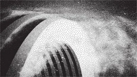 Vector architecture dotwork gradient background. Abstract noise stipple pattern Stock Illustration