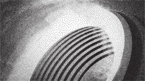 Vector architecture dotwork gradient background. Abstract noise stipple pattern イラスト素材