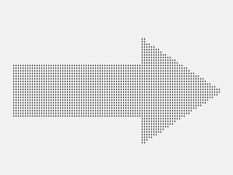 Vector Arrow Background . Arrow Halftone Background . 스톡 일러스트