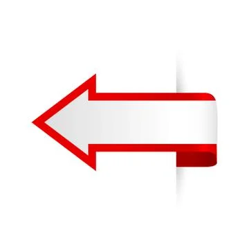 Vector Arrow for banners infographic presentation Stock Illustration