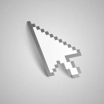 Vector arrow cursor Stock Illustration