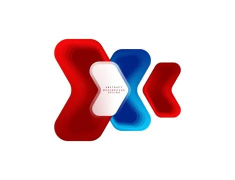 Vector arrow geometric banner created with blend color shapes effects. Trendy 스톡 일러스트