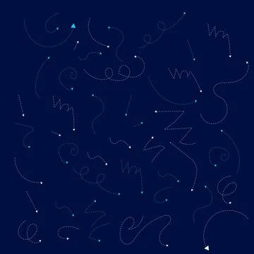 Vector arrow set hand draw. Hand drawn simple symbols. Grunge texture. Color Stockillustratie