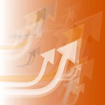 Vector arrows going up Stock Illustration