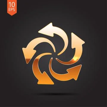 Vector arrows Stock Illustration