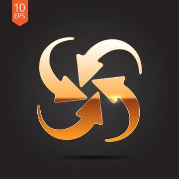 Vector arrows Stock Illustration