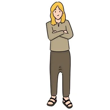 Vector of artist Stock Illustration