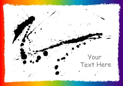 Vector artistic template Stock Illustration