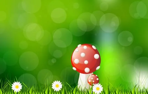 Vector autumn background Stock Illustration