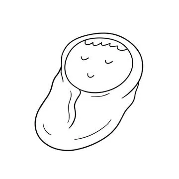 Vector of baby Stock Illustration