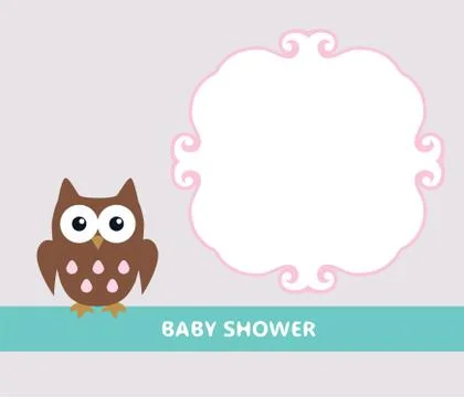 Vector Baby Shower Illustrazione stock
