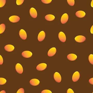 Vector backdrop with small golden elements. Seamkess texture. Stock-Illustration