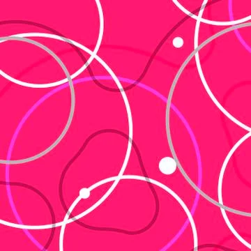 Vector background with abstract circles and patterns 스톡 일러스트