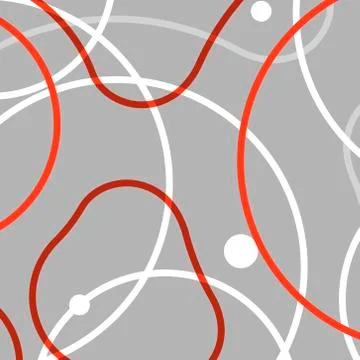 Vector background with abstract circles and patterns 스톡 일러스트