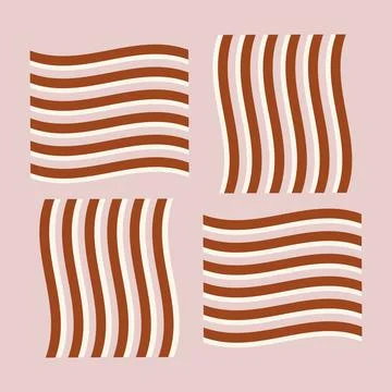 Vector background of abstract geometric lines Stock Illustration