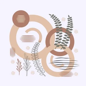 Vector background of abstract geometric shapes 1 Stock Illustration