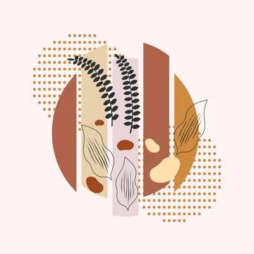 Vector background of abstract geometric shapes 3 Stock Illustration