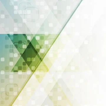 Vector background with abstract square composition. Stock Illustration