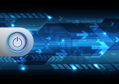 Vector background abstract technology communication data Science Stock Illustration