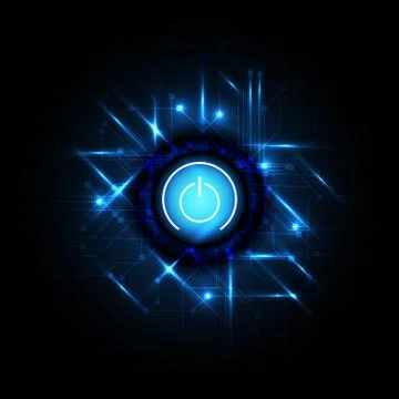 Vector background abstract technology communication data Science Stock Illustration