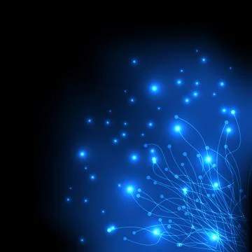 Vector background abstract technology communication data Science Stock Illustration