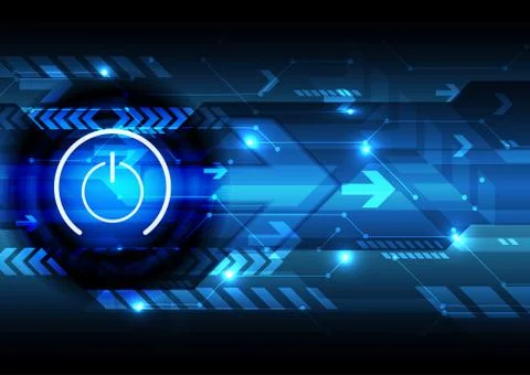 Vector background abstract technology communication data Science Illustrazione stock