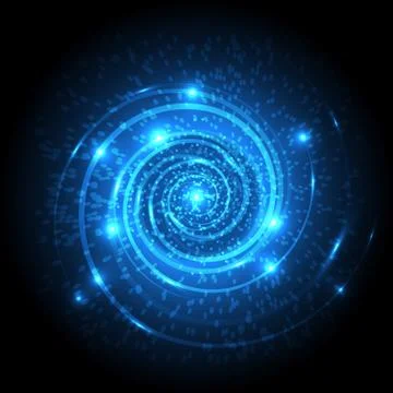 Vector background abstract technology communication data Science イラスト素材