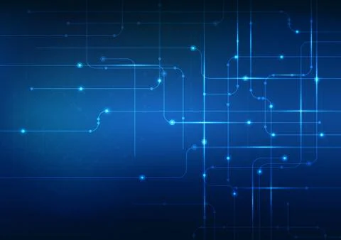 Vector background abstract technology communication data Science Illustrazione stock