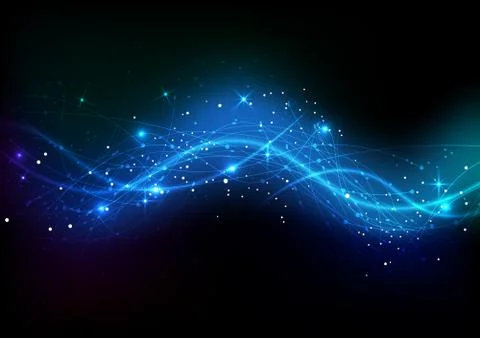 Vector background abstract technology communication data Science Stock Illustration