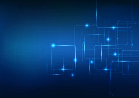 Vector background abstract technology communication data Science Illustrazione stock