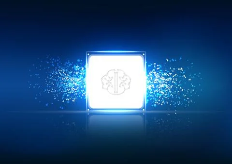 Vector background abstract technology communication data Science Illustrazione stock