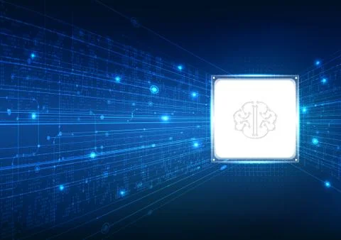 Vector background abstract technology communication data Science Stock Illustration