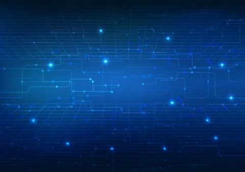 Vector background abstract technology communication data Science Illustrazione stock