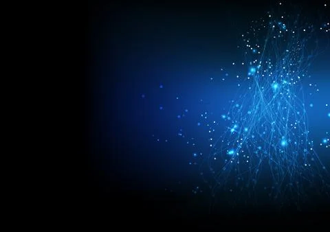 Vector background abstract technology communication data Science Illustrazione stock