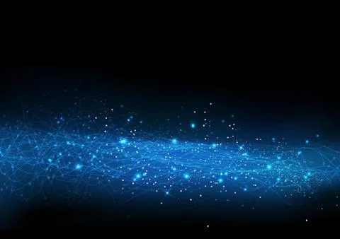 Vector background abstract technology communication data Science イラスト素材