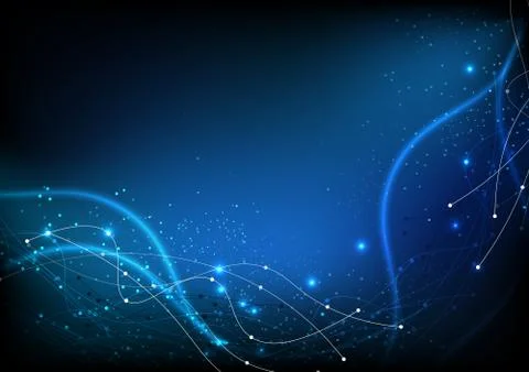Vector background abstract technology communication data Science Illustrazione stock