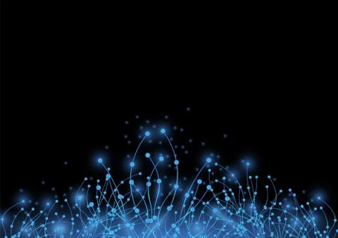 Vector background abstract technology communication data Science Stock Illustration
