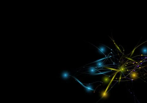 Vector background abstract technology communication data Science Stock Illustration