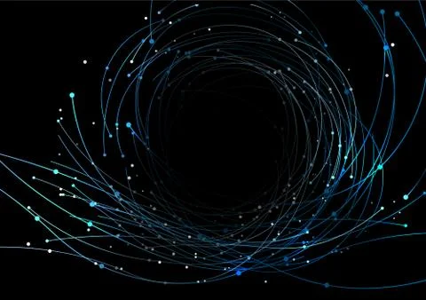 Vector background abstract technology communication data Science Illustrazione stock