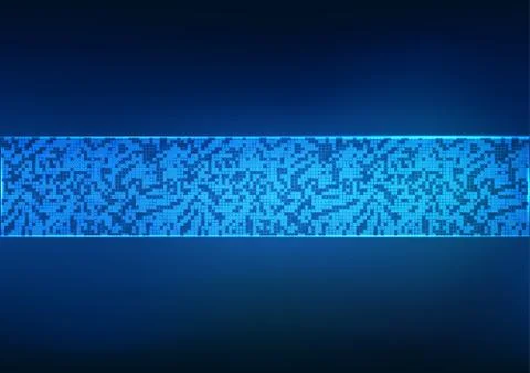 Vector background abstract technology communication data Science Stock Illustration