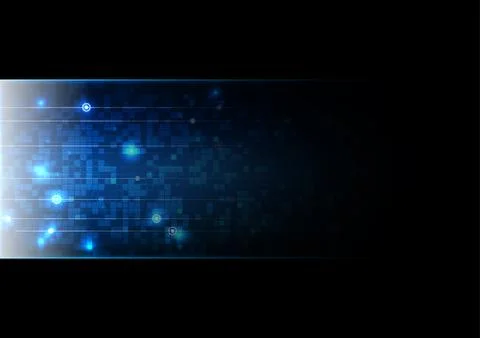 Vector background abstract technology communication data Science Stock Illustration
