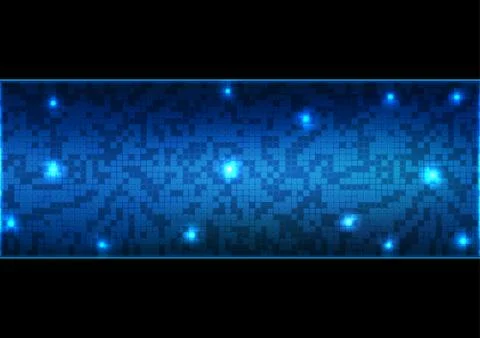Vector background abstract technology communication data Science Illustrazione stock
