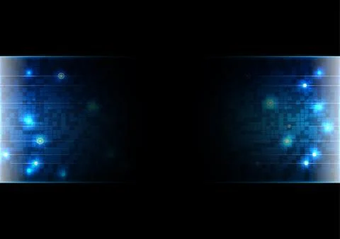 Vector background abstract technology communication data Science Stock Illustration