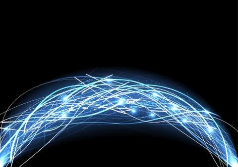 Vector background abstract technology communication data Science Illustrazione stock